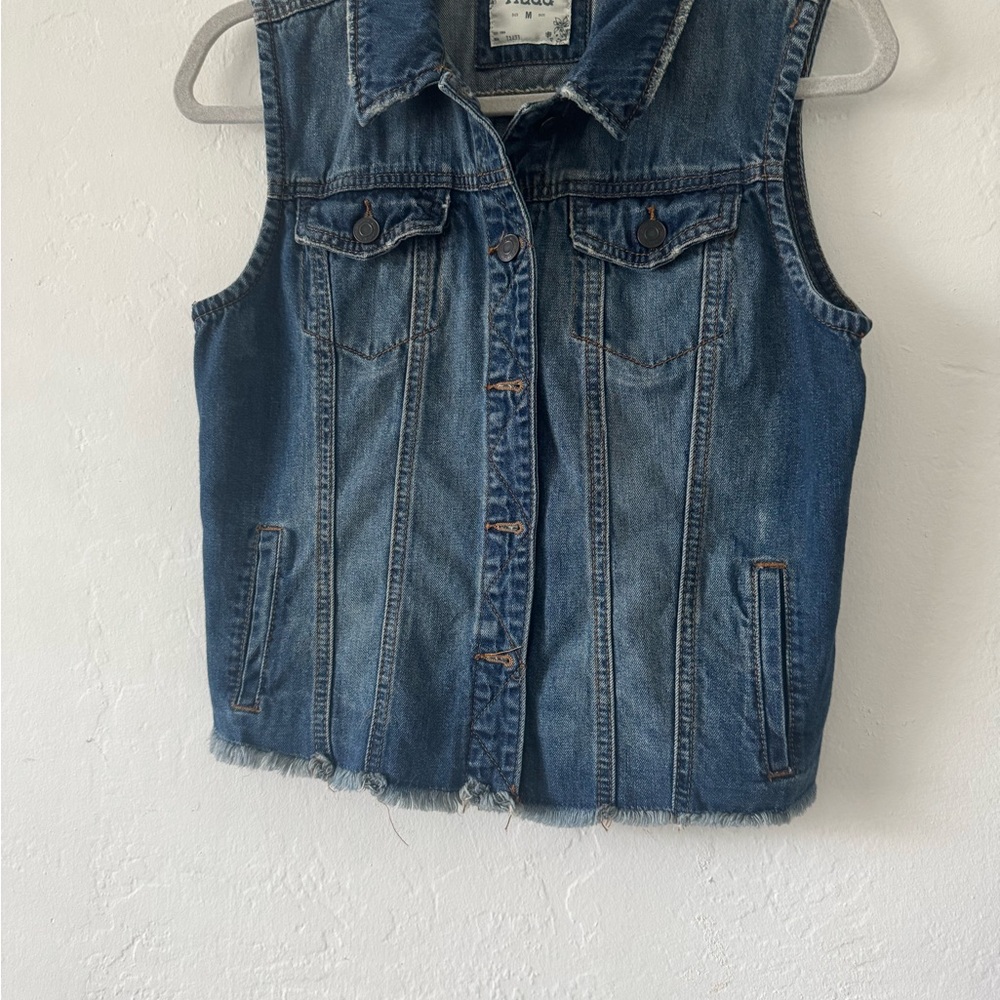 Mudd Blue Denim Vest